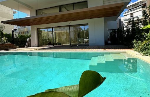 VOULA 2 -LEVEL RESIDENCE WITH  PRIVATE POOL