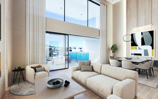 GLYFADA -CENTER 2 LEVEL PENTHOUSE