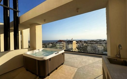 VOULA -KALYMNIOTIKA -LUXURY DUBLEX A+ WITH SEA VIEW