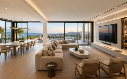 VOULA CENTER -DESIGN-LED DUBLEX PENTHOUSE WITH PRIVATE POOL